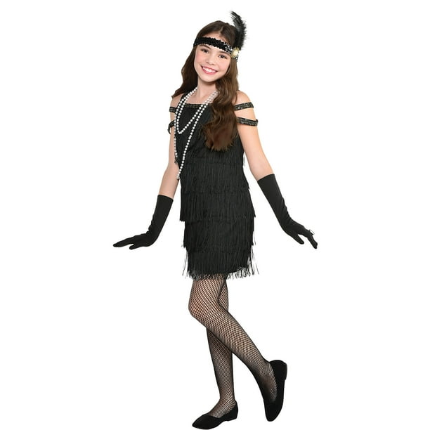 Fashion Flapper Roaring 20's Fancy Dress Up Halloween Adult Costume 8 COLORS 